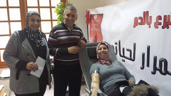 العصبة المغربية للتربية الاساسية و محاربة الأمية تنظم حملة للتبرع بالدم