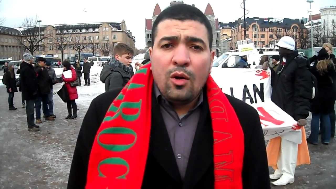 مظاهرات لمغاربة فنلندا تنديدا بالعنصرية