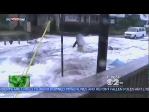 حوادث طريفة” بسبب ساندي