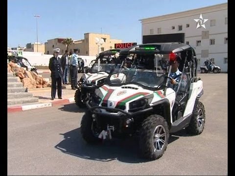 رجال الأمن يتسلمون سيارات رباعية الدفع جديدة لمحار