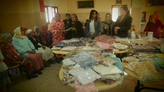 تازة :جمعية العصبة المغربية لحماية الطفولة تحتفي بالمرأة نزيلة دار العجزة