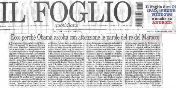 صحيفة إيطالية : هذا هو السبب الذي جعل أوباما يستمع بعناية للعاهل المغربي