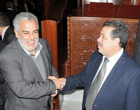 تازة:عبد الإلا بنكيران في زيارة لقبيلة حميد شباط ، و الأخير يتواجد في نفس الآن بجماعة البرارحة