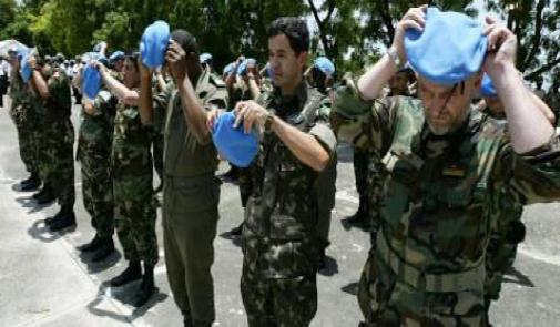 القبعات الزرق المغربية تحصل على ميدالية بعثة الأمم المتحدة