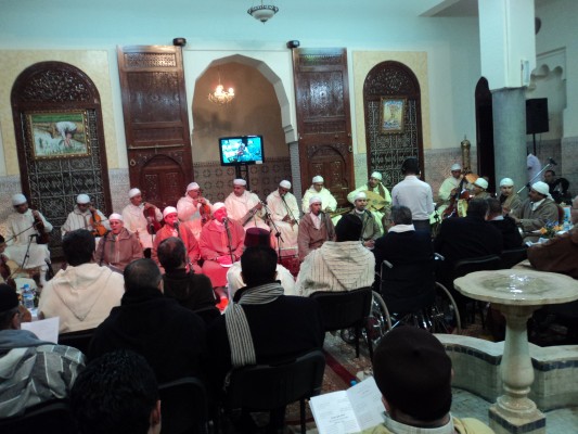 الجمعية التازية لفني السماع و الامداح النبوية تحيي ذكرى المولد النبوي