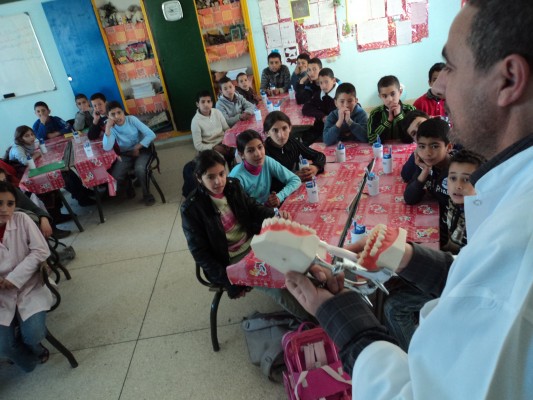 تازة:نشاط تربوي للجمعية المغربية للوقاية من أمراض الفم و الأسنان