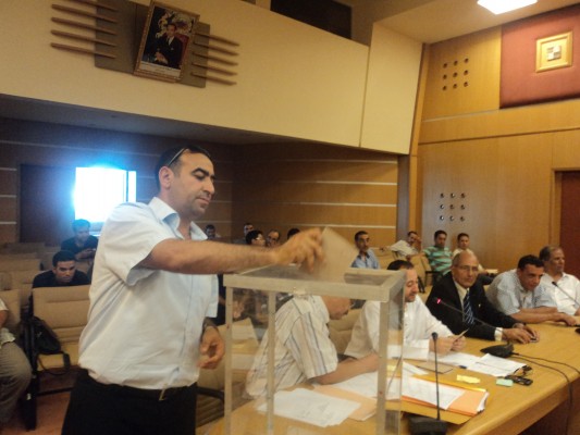 تازة:حجاج رئيس لغرفة التجارة و ..رغم عودة الحميمية للعلاقة بين بوداس و كوسكوس