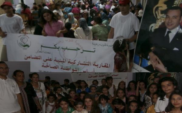 تازة:جمعية قلوب رحيمة تنظم حفلا و عشاءا تضامنيا لفائدة 330 مستفيدة من الإفطار اليومي