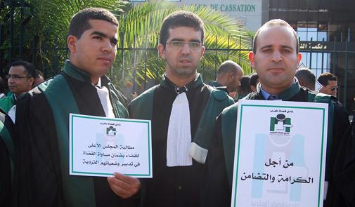 ولاية الرباط تعلن عن صدور قرار بمنع مظاهرة دعت لها ”جمعية نادي قضاة المغرب”