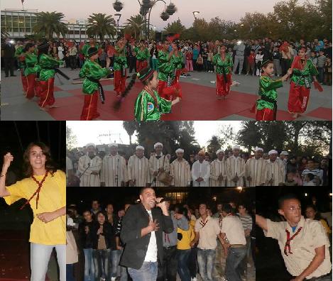 تازة: كشاف تازكا يحتفل بالمسيرة الخضراء و رسالة لمن يهمه الأمر