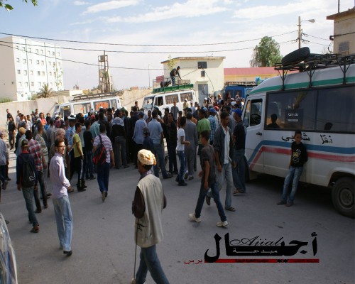 جرسيف : سكان جماعة الصباب ينتفضون على أصحاب سيارات النقل المزدوج .