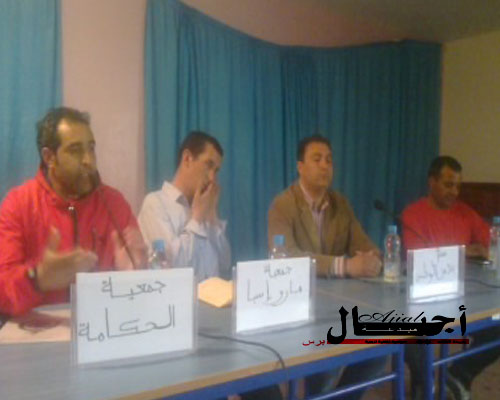 جرسيف : لقاء تحسيسي بعنوان ” الروح الرياضية مبدأ التشجيع الرياضي “.