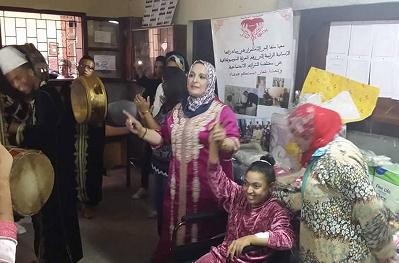 سلا: جمعية يدي بيدك تحتفل بعيدي الاستقلال و المسيرة الخضراء