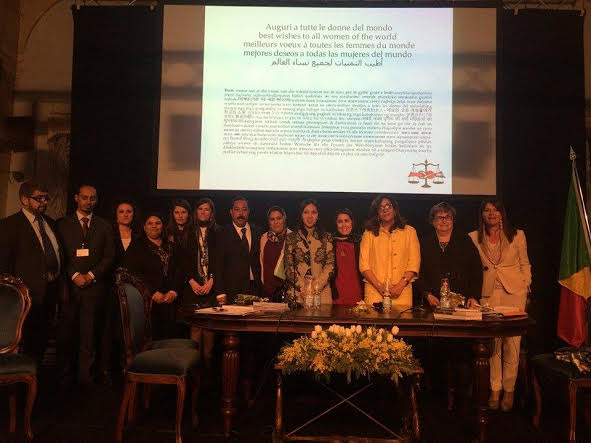 الأستاذة كوثر بدران تنظم أول مؤتمر دولي بإيطاليا تحت عنوان:”حقوق المرأة”