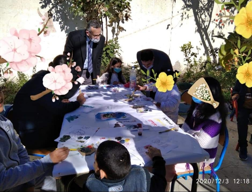 تاونات: المدير الإقليمي لوزارة التربية الوطنية يعطي انطلاقة القافلة التحسيسية حول التربية الدامجة.