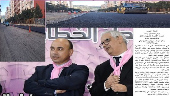 نزار يربط الكفاءة بحجم الأوراش، و شنتير يؤكد على أن واقع الإنجازات أصدق من كثرة الكلمات.
